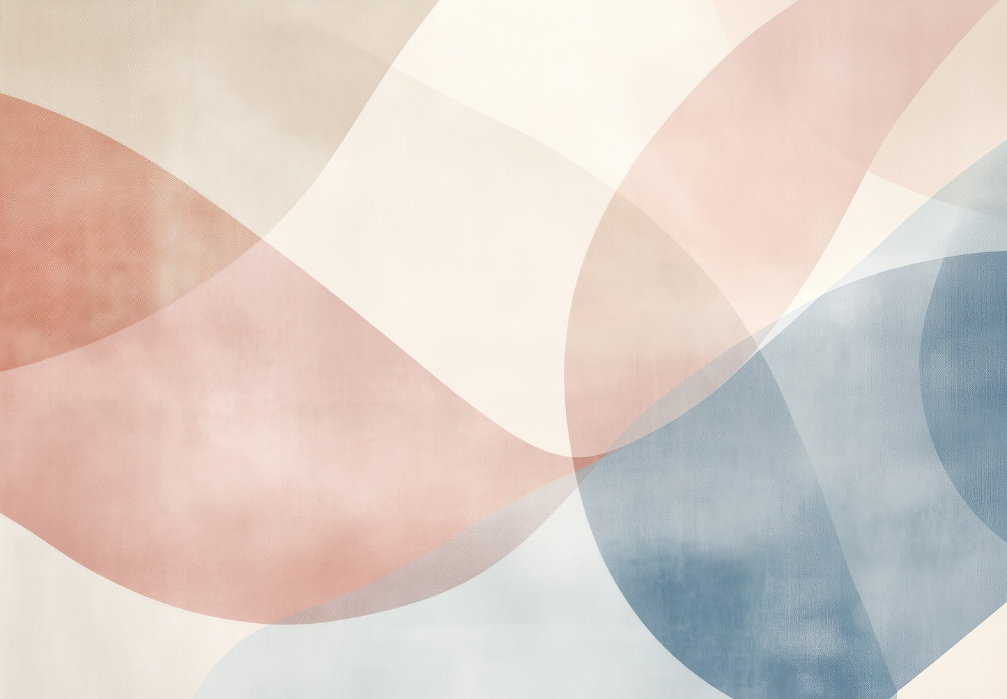 Modern Flow – Selbstklebende Tapete mit Wellenstruktur in Rosé und Blau
