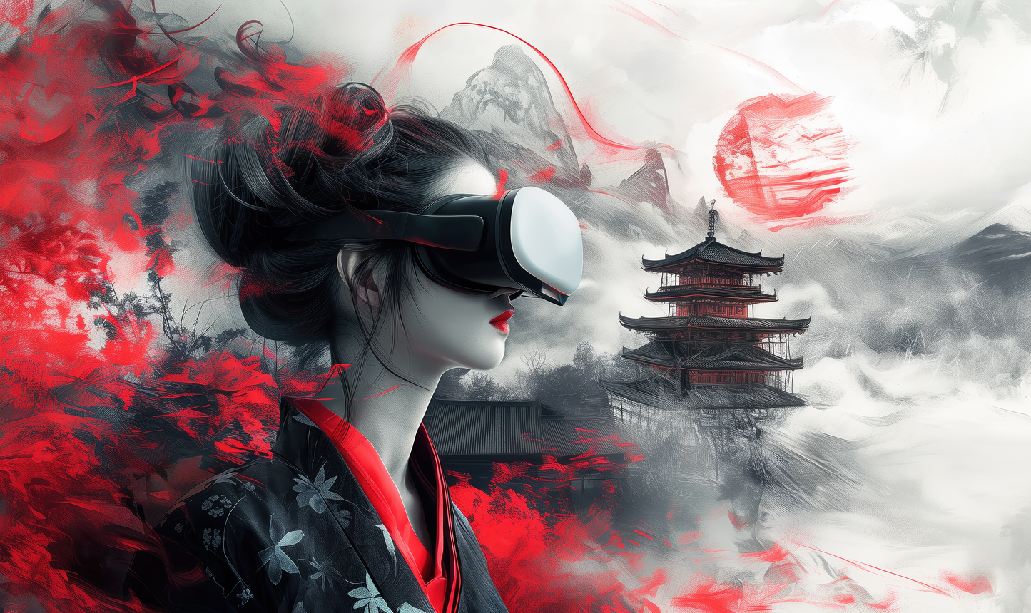 Neo Bloom – Selbstklebende Tapete | Wall of Nova