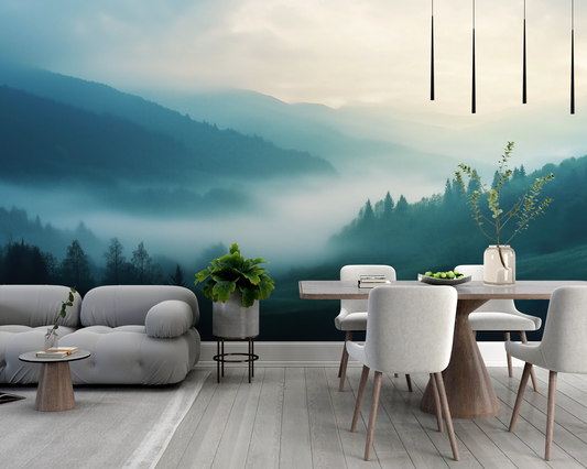 Valley of Silence – Self-adhesive wallpaper | Wall of Nova