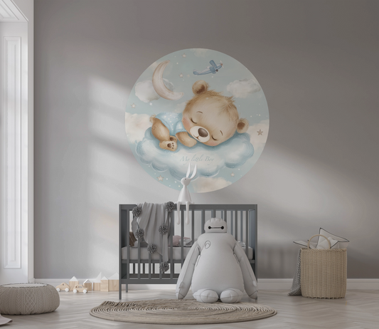 My little Boy - Runder Wandsticker selbstklebend | Wall of Nova