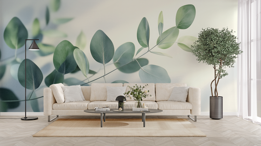 Blattmotive an der Wand – Natürlich, stilvoll und absolut im Trend