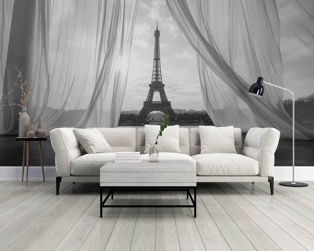 Ein Moment zwischen Traum und Architektur – Paris an der Wand erleben