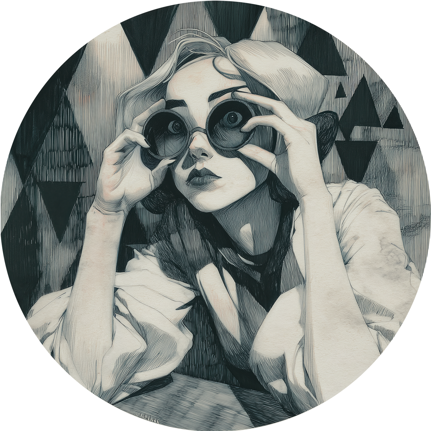 Dots Wandsticker selbstklebend – Grafisches Design für moderne Wandgestaltung | Wall of Nova