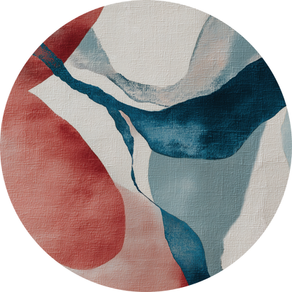 Selbstklebender Wandsticker „Dot“ – Abstraktes Kreisdesign für moderne Wohnräume | Wall of Nova