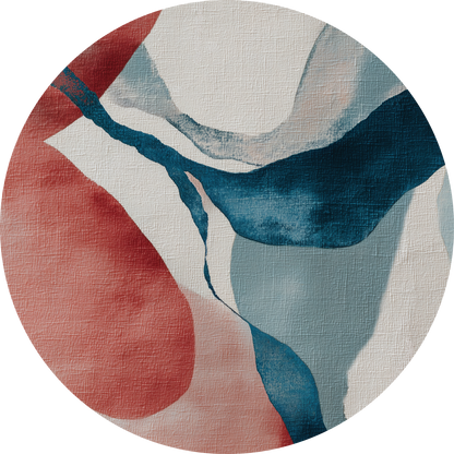 Selbstklebender Wandsticker „Dot“ – Abstraktes Kreisdesign für moderne Wohnräume | Wall of Nova