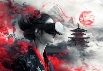 Neo Bloom – Selbstklebende Tapete | Wall of Nova