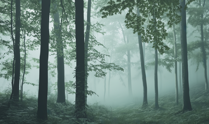 Forest Whisper – Selbstklebende Tapete im Biophilic Design