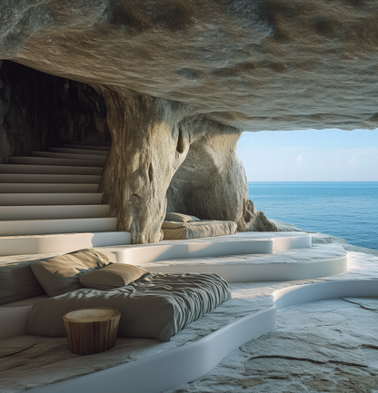 Grotto Azzurra – Selbstklebende Tapete | Wall of Nova
