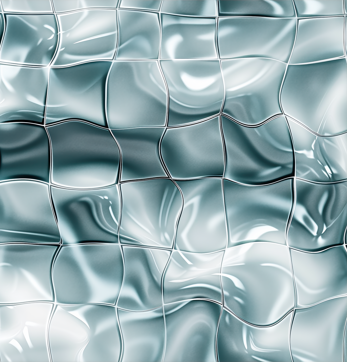Aqua Prisma – Selbstklebende Tapete | Wall of Nova