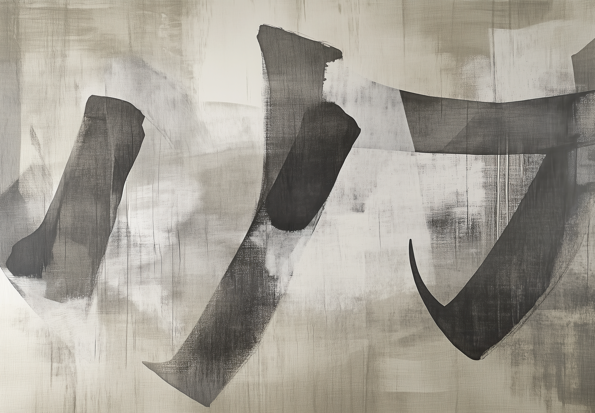 Zen Grau ist eine selbstklebende Tapete im Stil japanischer Tuschekunst – reduziert, künstlerisch & meditativ. Ideal für ruhige, designorientierte Räume. 
