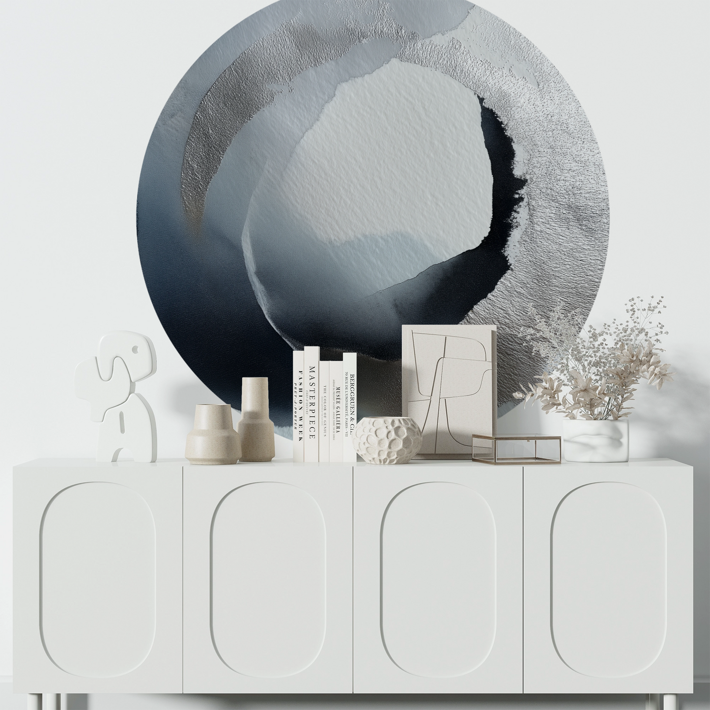 Wandsticker selbstklebend „Dot“ – Abstraktes modernes Kreisdesign | Wall of Nova