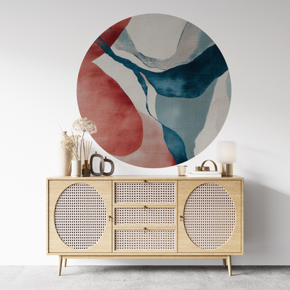 Selbstklebender Wandsticker „Dot“ – Abstraktes Kreisdesign für moderne Wohnräume | Wall of Nova