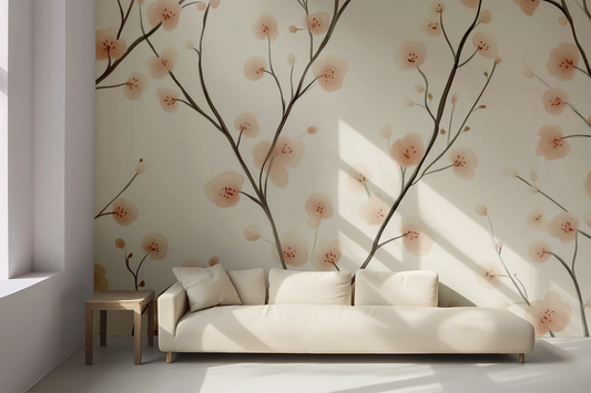 Sakura Whisper – Selbstklebende Tapete | Wall of Nova