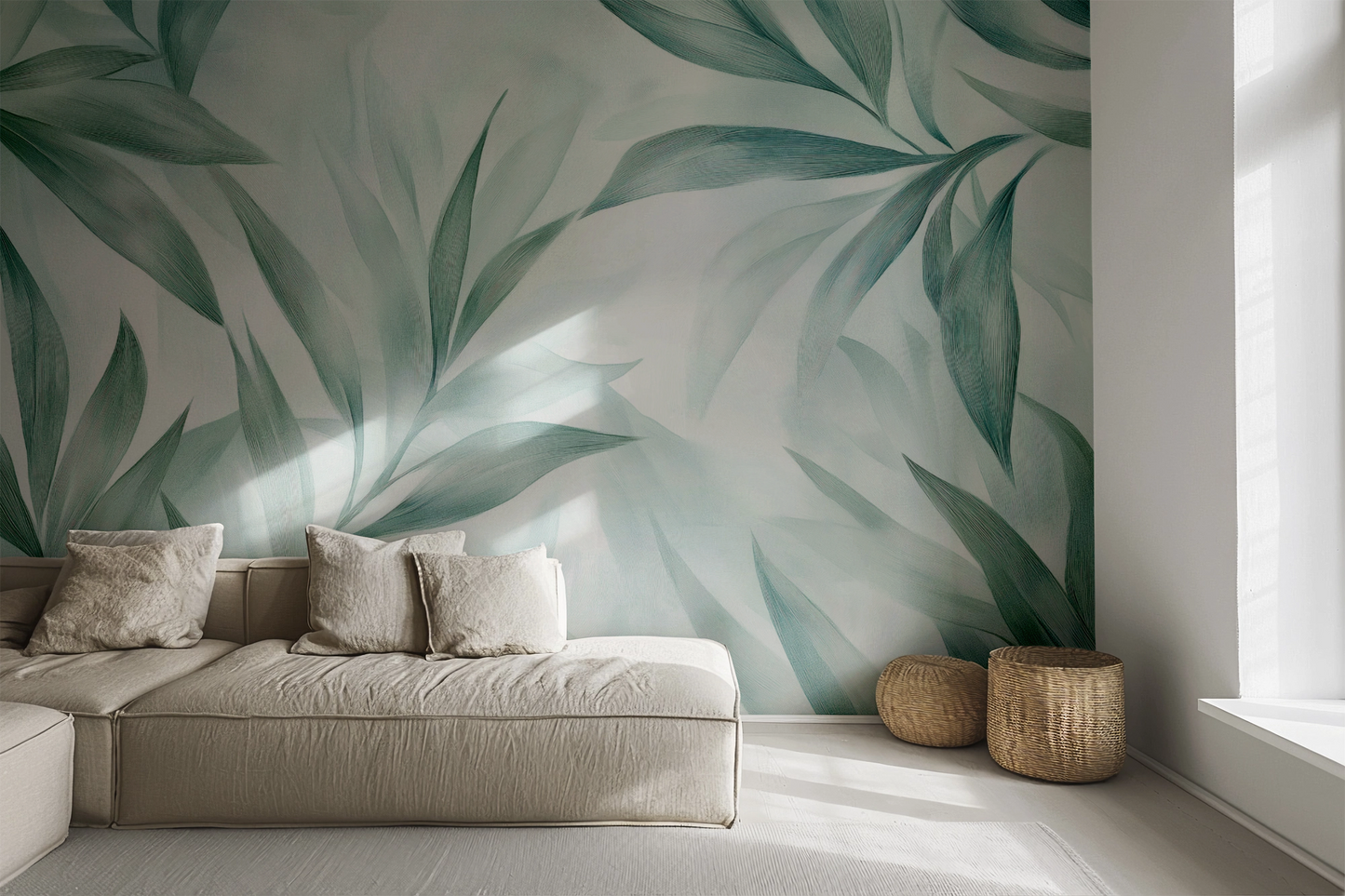 Eucalyptus Breeze – Selbstklebende Tapete | Wall of Nova