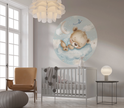 My little Boy - Runder Wandsticker selbstklebend | Wall of Nova