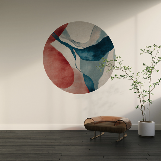 Selbstklebender Wandsticker „Dot“ – Abstraktes Kreisdesign für moderne Wohnräume | Wall of Nova